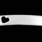 STERLING SILVER Children's ID Identification Bracelet Heart Cut Out