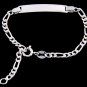 STERLING SILVER Child ID Identification Bracelet Free Monogramming