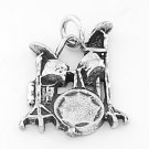 STERLING SILVER DRUM SET CHARM/ PENDANT