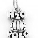 STERLING SILVER WATER POLO (H2O) CHARM/PENDANT