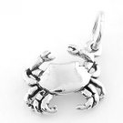 STERLING SILVER CRAB CHARM/PENDANT