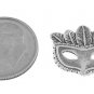 STERLING SILVER THEATER MASQUERADE MASK CHARM/PENDANT