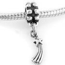 STERLING SILVER DANGLE SHOOTING STAR EUROPEAN BEAD