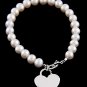 STERLING SILVER FRESHWATER PEARL CHILD BRACELET 4.5"