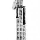 STERLING SILVER 3D CHICAGO'S SEARS TOWER CHARM