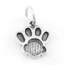 STERLING SILVER PAW PRINT CHARM/PENDANT