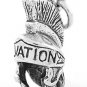 STERLING SILVER 3D ARMOR OF GOD-HELMET CHARM/PENDANT