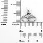 STERLING SILVER POLICE HANDCUFFS CHARM/PENDANT