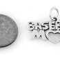 STERLING SILVER BASEBALL MOM CHARM/PENDANT