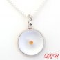 STERLING SILVER CHRISTIAN MUSTARD SEED FAITH VERSE WITH 18" BOX CHAIN NECKLACE