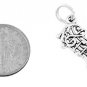 STERLING SILVER MUSICIAN'S MUSIC MEASURE CHARM/PENDANT