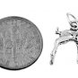 STERLING SILVER DEER / BABY FAWN CHARM/PENDANT