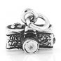 STERLING SILVER 3D PHOTOGRAPHER'S CAMERA CHARM/ PENDANT