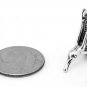 STERLING SILVER HUMMINGBIRD 3D CHARM/PENDANT