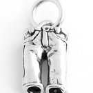 STERLING SILVER JEAN PANTS CHARM/PENDANT
