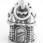 STERLING SILVER 3D MEDIEVAL/ PRINCESS CASTLE CHARM/PENDANT