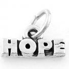 STERLING SILVER HOPE CHARM/PENDANT