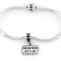 STERLING SILVER DANGLING PRINCESS EUROPEAN STYLE BEAD