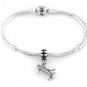 STERLING SILVER DANGLING BRIDGE EUROPEAN STYLE BEAD