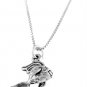 STERLING SILVER CUTE GOLDFISH W/ 16" SILVER BOX CHAIN