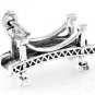 STERLING SILVER BRIDGE CHARM WITH 16" BOX CHAIN