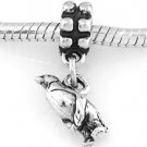 STERLING SILVER DANGLING PENGUIN EUROPEAN STYLE BEAD
