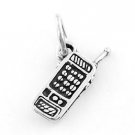 STERLING SILVER CELL PHONE CHARM/PENDANT