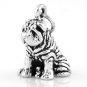 STERLING SILVER WRINKLE DOG / SHAR PEI CHARM/PENDANT