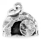 STERLING SILVER EMPTY TOMB of JESUS CHRISTIAN CHARM