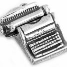 STERLING SILVER 3D TYPEWRITER CHARM