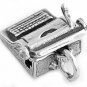STERLING SILVER 3D TYPEWRITER CHARM