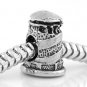 STERLING SILVER GUIDING LIGHTHOUSE EUROPEAN BEAD