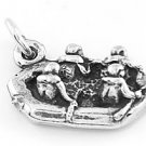 STERLING SILVER RAFTERS RAFTING CHARM/ PENDANT