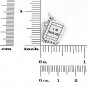 STERLING SILVER I LOVE MOVIES (TICKET) CHARM/ PENDANT
