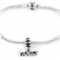 STERLING SILVER DANGLING FAMILY EUROPEAN STYLE BEAD