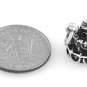 STERLING SILVER WEDDING CAKE CHARM WITH 16" BOX CHAIN