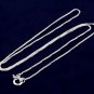 STERLING SILVER STAR OF DAVID CHARM W/ 16" BOX CHAIN