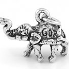 STERLING SILVER POLITICAL PARTY REPUBLICAN GOP ELEPHANT CHARM
