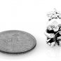 STERLING SILVER PANDA BEAR EATING BAMBOO CHARM W/ 16" BOX CHAIN