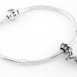 STERLING SILVER DANGLING MOOSE / ELK EUROPEAN BEAD