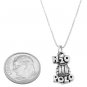 STERLING SILVER H2O POLO / WATER POLO CHARM WITH 16 inch BOX CHAIN NECKLACE