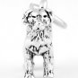 STERLING SILVER LABRADOR RETRIEVER DOG CHARM/PENDANT