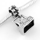 STERLING SILVER DANGLING SIX PACK BOTTLES OF COKE EUROPEAN BEAD