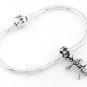 STERLING SILVER DANGLING ANT EUROPEAN BEAD