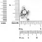 STERLING SILVER FROG CHARM/PENDANT