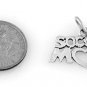 STERLING SILVER SOCCER MOM CHARM/PENDANT
