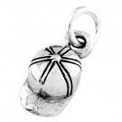 STERLING SILVER SMALL HAT / CAP CHARM/PENDANT