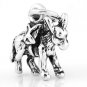 STERLING SILVER DONKEY 3D CHARM/PENDANT