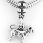 STERLING SILVER DANGLE CHIHUAHUA DOG EUROPEAN  BEAD