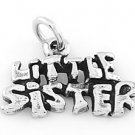 STERLING SILVER LITTLE SISTER CHARM/ PENDANT